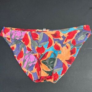 OOKIOH floral bikini bottoms NWOT